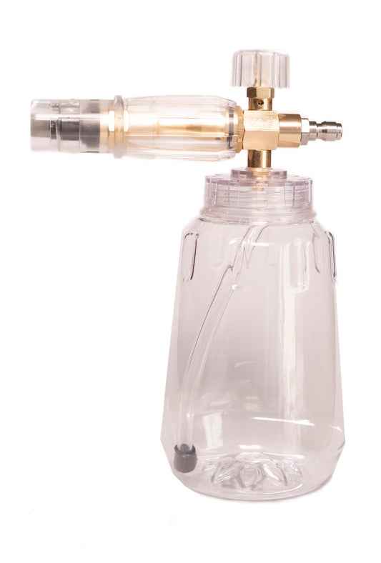 Clear Wide Neck Snow Foam Lance - 1/4 Quick Release